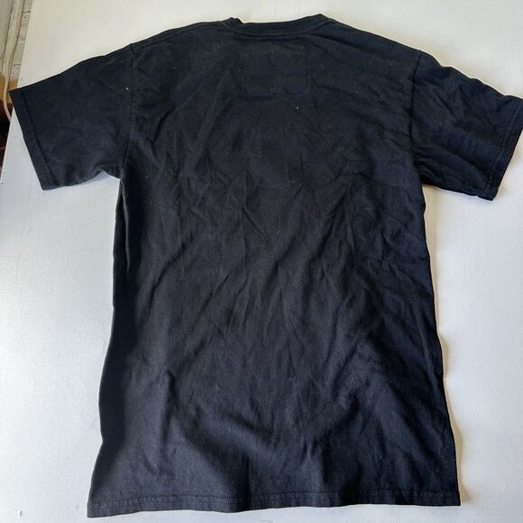 My Series NY Granny Square T Shirt Short Sleeve Black Size Small One Of A Kind - Picture 6 of 6